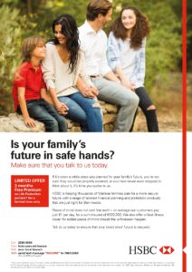 HSBC Protection SAFE HANDS